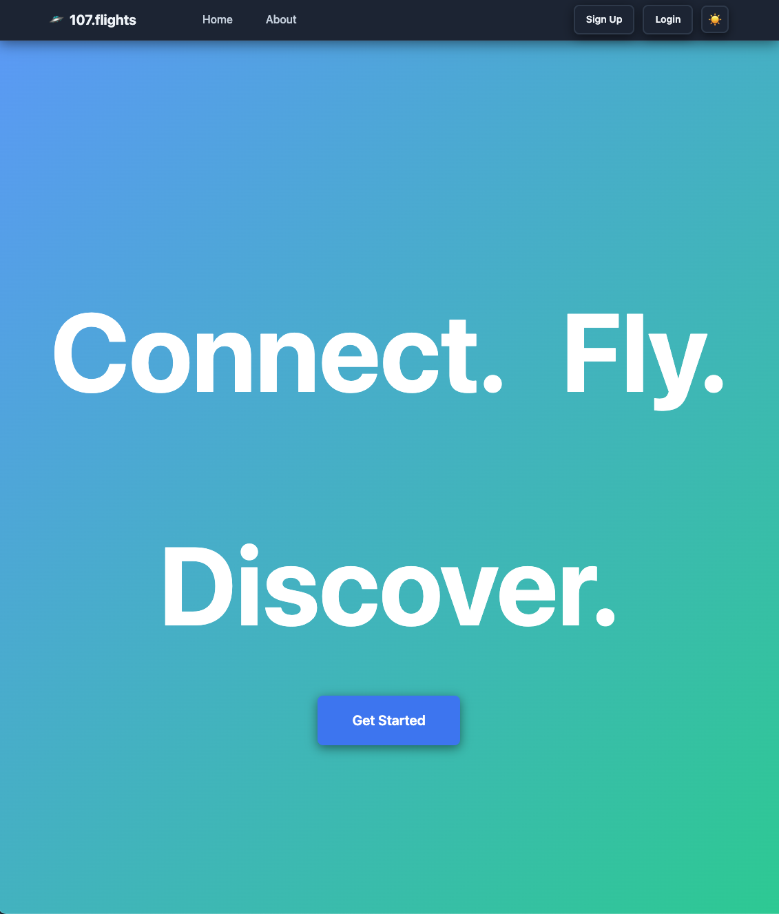 107.flights job request workflow showing industry filters and pilot matches